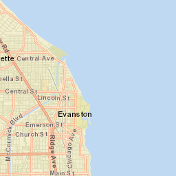 2220 Campus Drive, Northwestern University Street Map