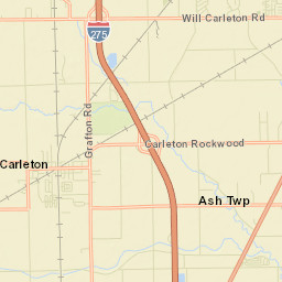 Carleton Street Map