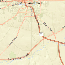 Stillwater New York Street Map