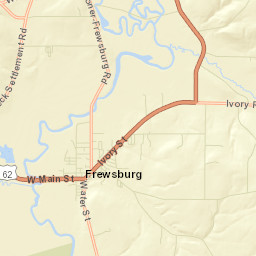 Frewsburg New York Street Map