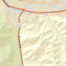 Vandalia New York Street Map