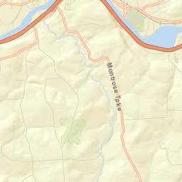 Gibson Corners New York Street Map