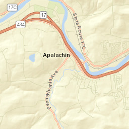 Crest View Heights New York Street Map