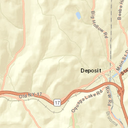 McClure New York Street Map