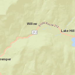 Willow New York Street Map