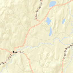 West Copake New York Street Map