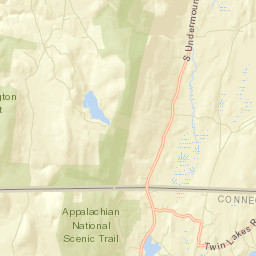 Taconic Connecticut Street Map