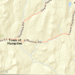 Hampden Street Map