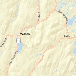 Wales Street Map
