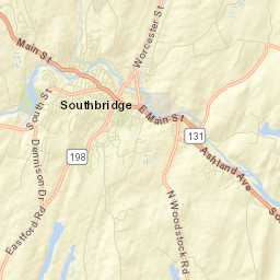 Southbridge Street Map