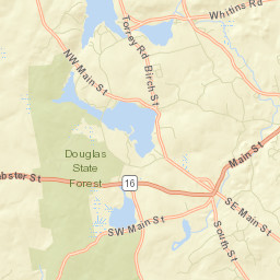 Douglas Street Map