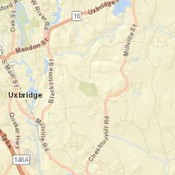 Uxbridge Street Map