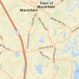 Duxbury Street Map