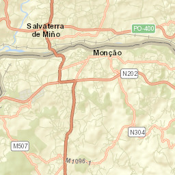 Monção Street Map