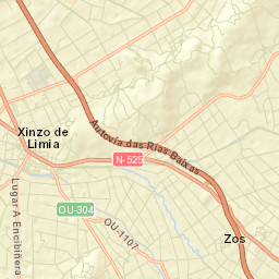 Xinzo de Limia Street Map