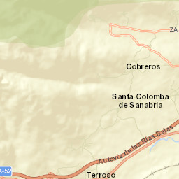 Cobreros Street Map