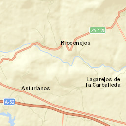 Asturianos Street Map