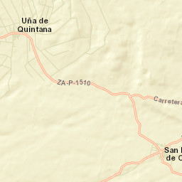 Uña de Quintana Street Map