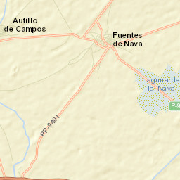 Autillo de Campos Street Map