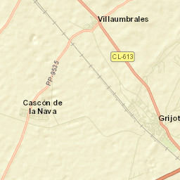 Grijota Street Map