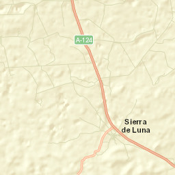 Sierra de Luna Street Map