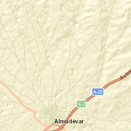 Almudévar Street Map