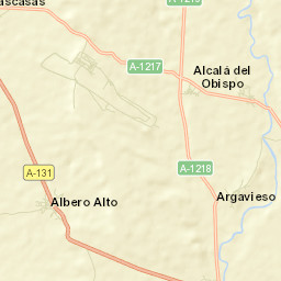 Albero Alto Street Map