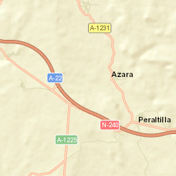Azlor Street Map