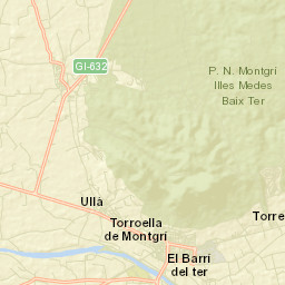 Torroella de Montgrí Street Map