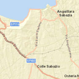 Anguillara Sabazia Street Map