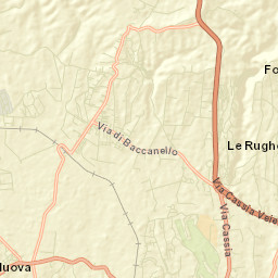 Le Rughe Street Map