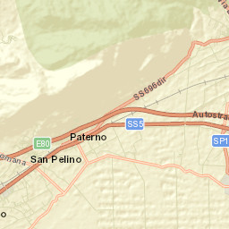 Celano Street Map