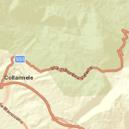 Collarmele Street Map