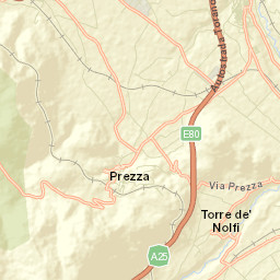 Pratola Peligna Street Map