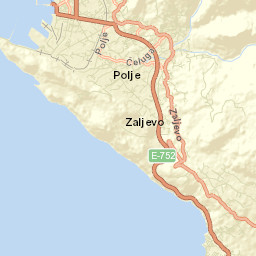 Stari Bar Street Map