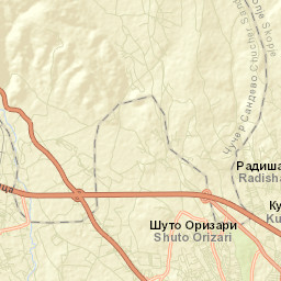 Šuto Orizare Street Map