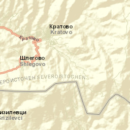 Kratovo Street Map