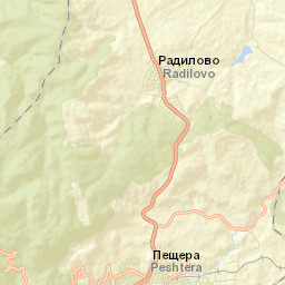 Obshtina Peshtera Street Map