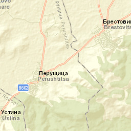 Perushtitsa Street Map