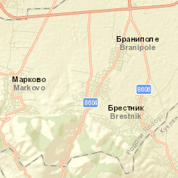 Obshtina Kuklen Street Map