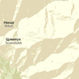 Tlyaratinskiy Rayon Street Map