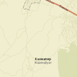 Derbentskiy Rayon Street Map