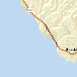 Brookings Street Map