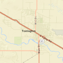 Torrington Street Map