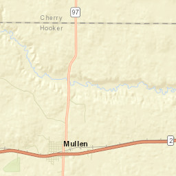 Mullen Street Map