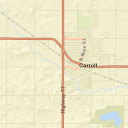 21345-21489 U.S. 71, Carroll, IA 51401 Street Map