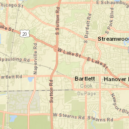 Bartlett Street Map