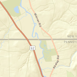 Fentonville New York Street Map