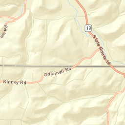 Shongo New York Street Map