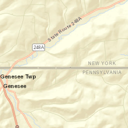 Paynesville New York Street Map